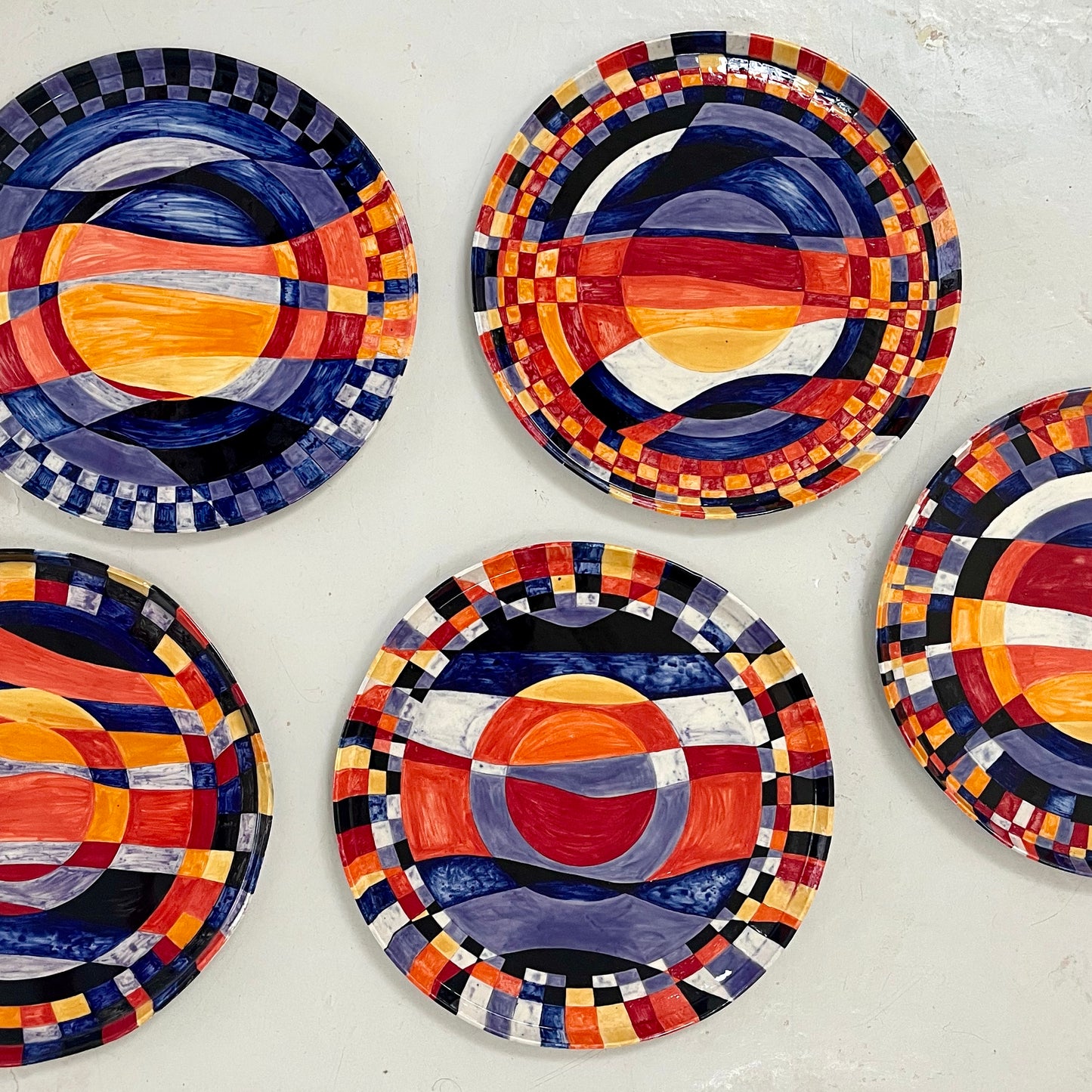 Sunrise Sunset Porcelain Platter – Exclusive Handcrafted Ceramic Art No. 3