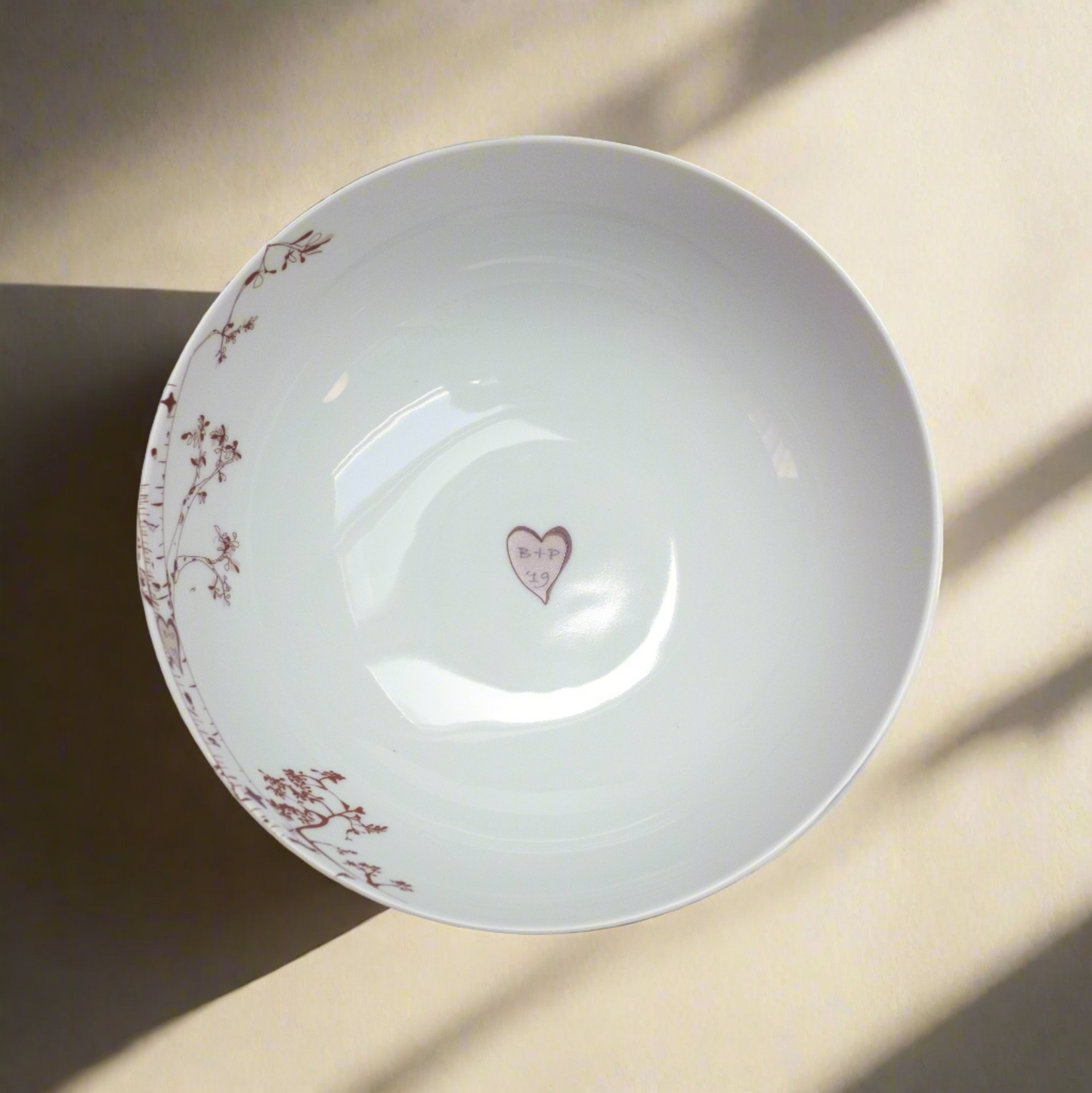serving bowl with personalization
