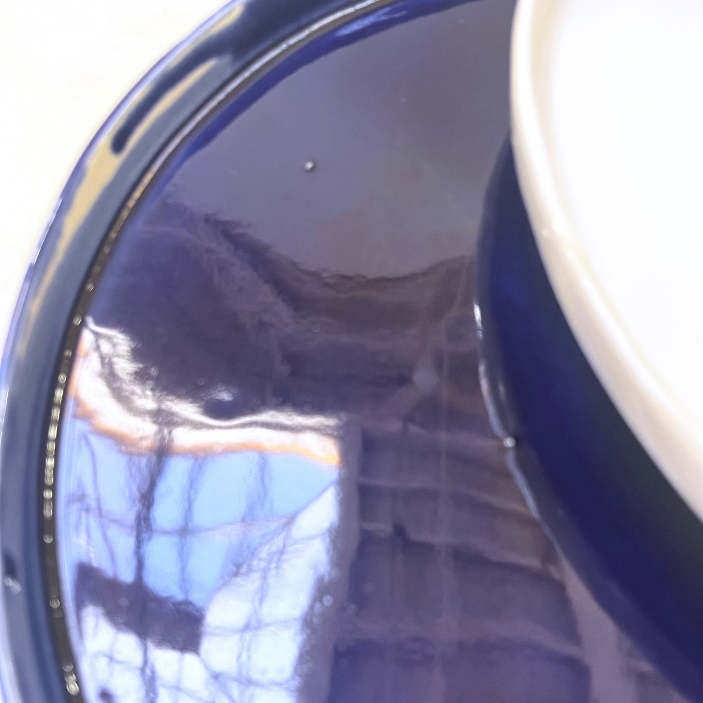 Set of 2 Blue and White Platters