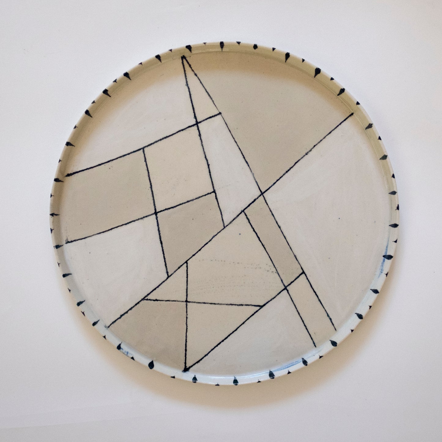 Modern Platter- Luxury home Decor