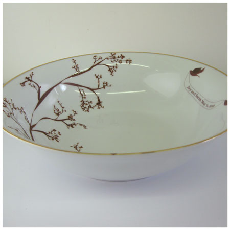 Love Bird Serving Bowl - rust designs