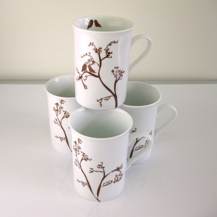 Love Bird Mug - rust designs